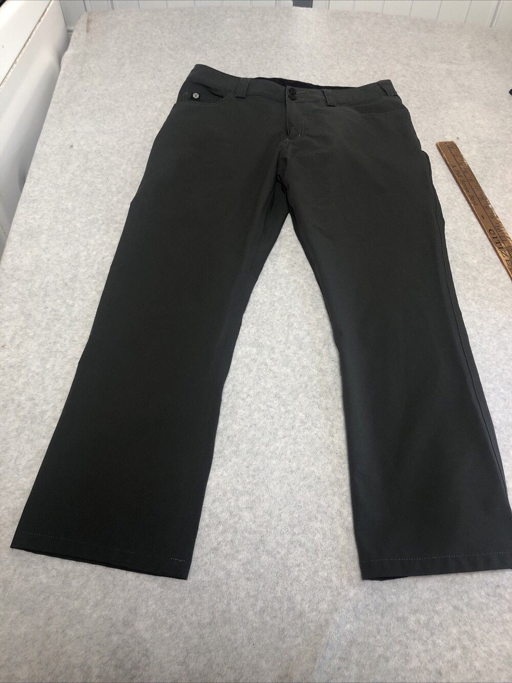Truewerk BC1 Bootcut Werkpant Pant Men 36x30 Gray Stretch Work Utility